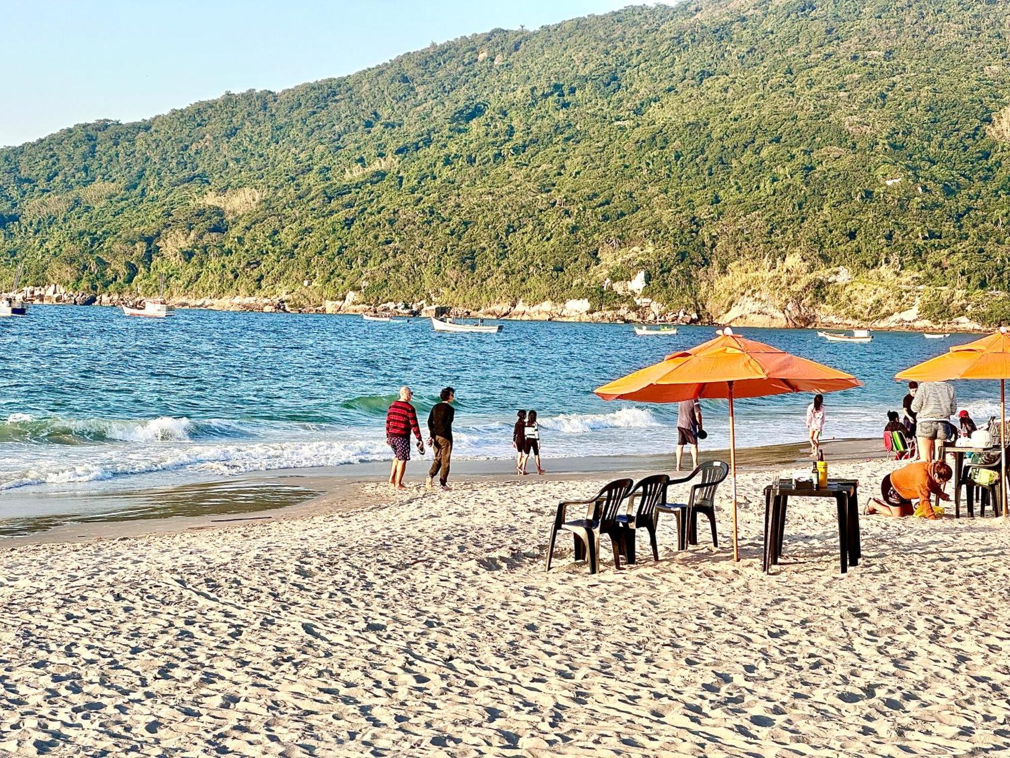 Centrinho, Churrasqueira E Piscina, Familia, Vista Mar Florianópolis Εξωτερικό φωτογραφία